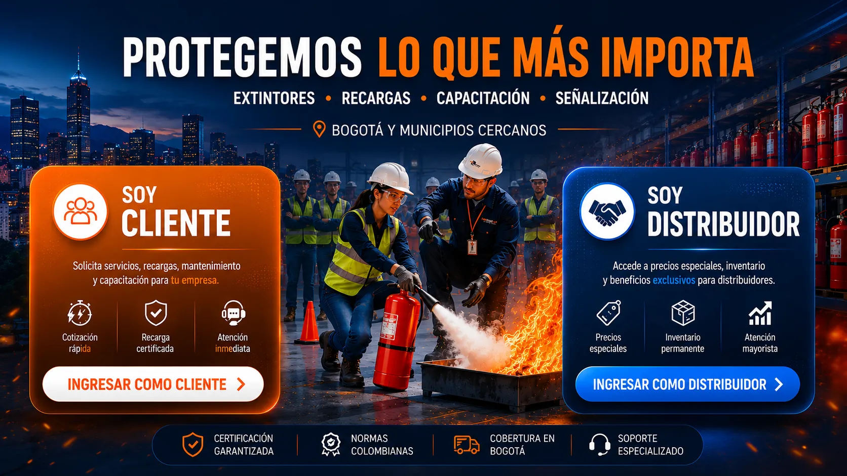 Extintores Fireproof S.A.S Recarga de Extintores Bogota