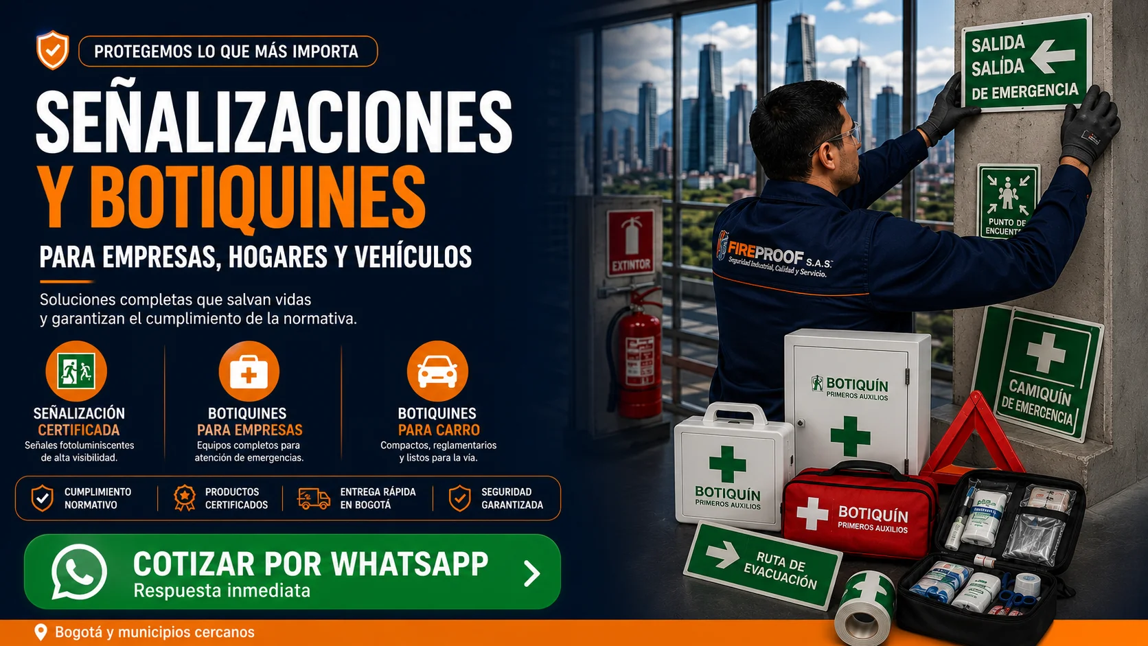 Extintores Fireproof S.A.S Recarga de Extintores Bogota
