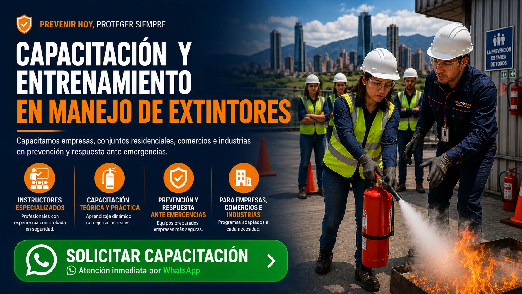 Extintores Fireproof S.A.S Recarga de Extintores Bogota