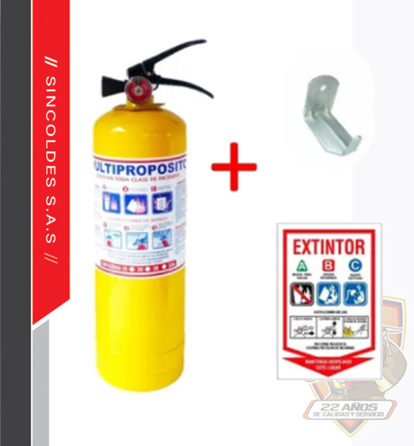 Extintores Fireproof S.A.S EXTINTOR MULTIPROPOSITO 10 LIBRAS