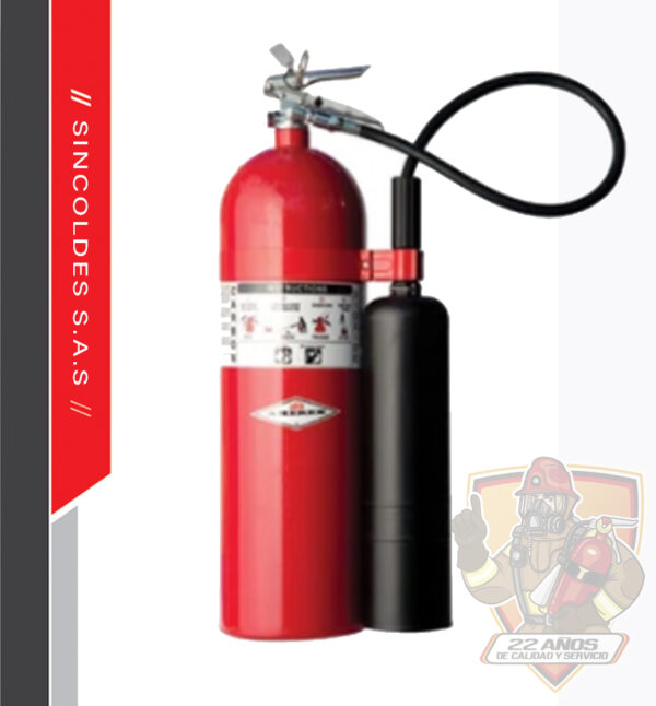 Extintores Fireproof S.A.S EXTINTOR CO2 10 LIBRAS