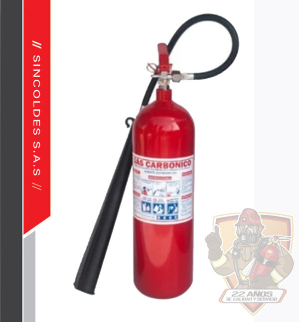 Extintores Fireproof S.A.S EXTINTOR CO2 5 LIBRAS