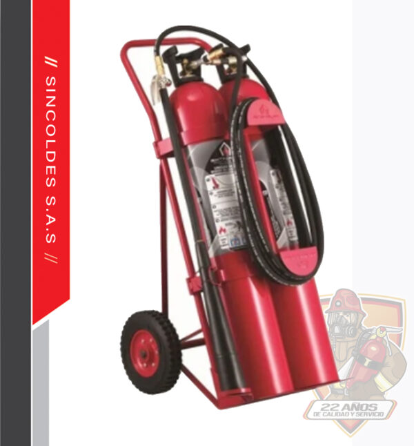 Extintores Fireproof S.A.S EXTINTOR CO2 100 LIBRAS