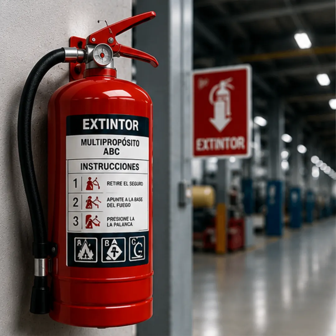 Extintor Multipropósito ABC